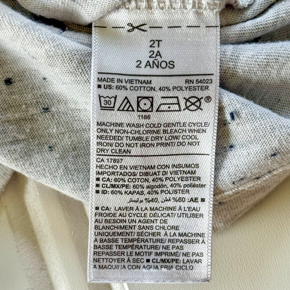 4/$10 - Old Navy Toddler Boy 3/4 Sleeve Shirt | 2T - Picture 5 of 6
